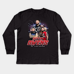 KEVIN OWENS Kids Long Sleeve T-Shirt